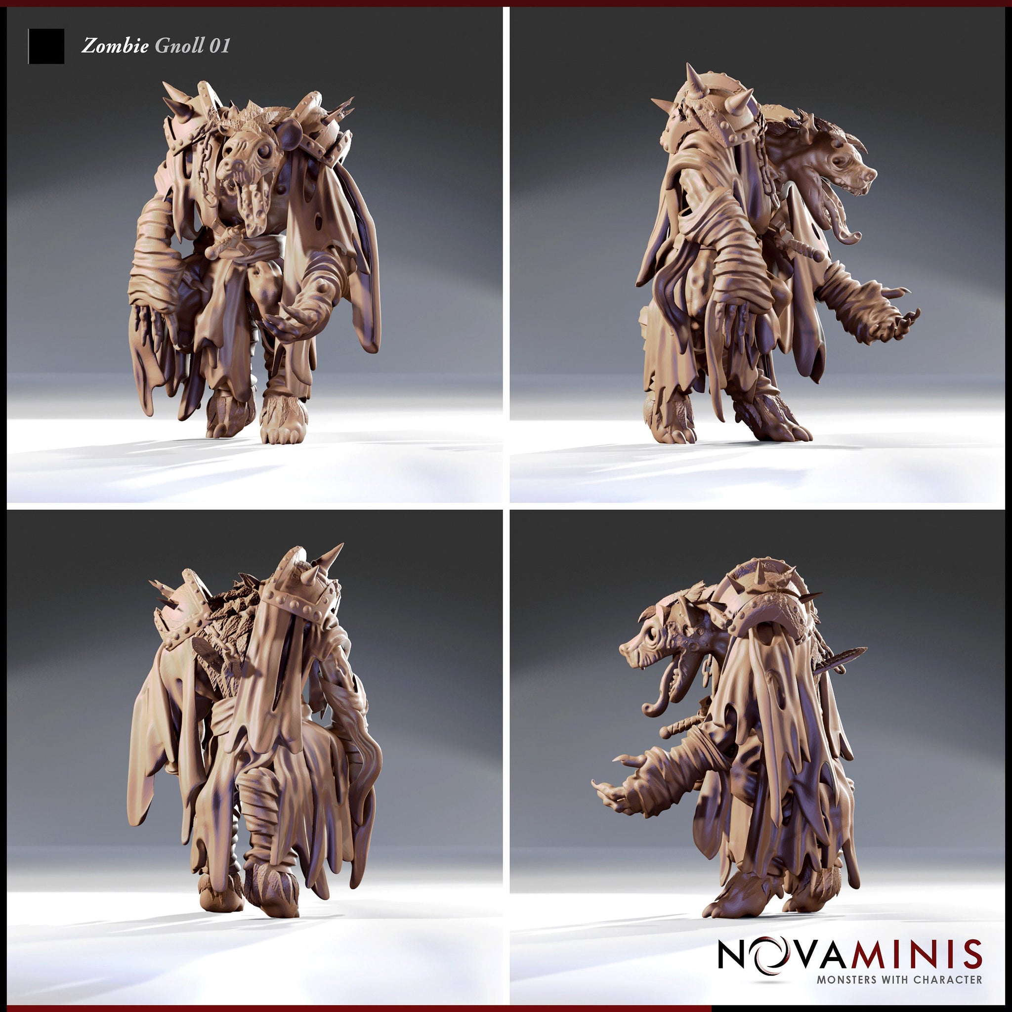 Zombie Gnoll by Novaminis