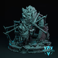 Greater Crystalheart Spider by Witchsong Miniatures