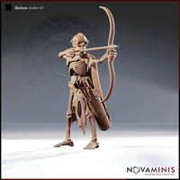 Skeleton Archer 01 by Novaminis