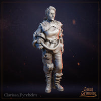 Clarissa Pyrehelm (Firefigher) by Great Grimoire