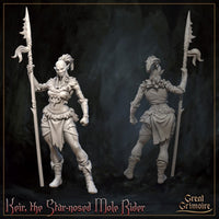 Keir the Star-Nosed Mole Rider by Great Grimoire