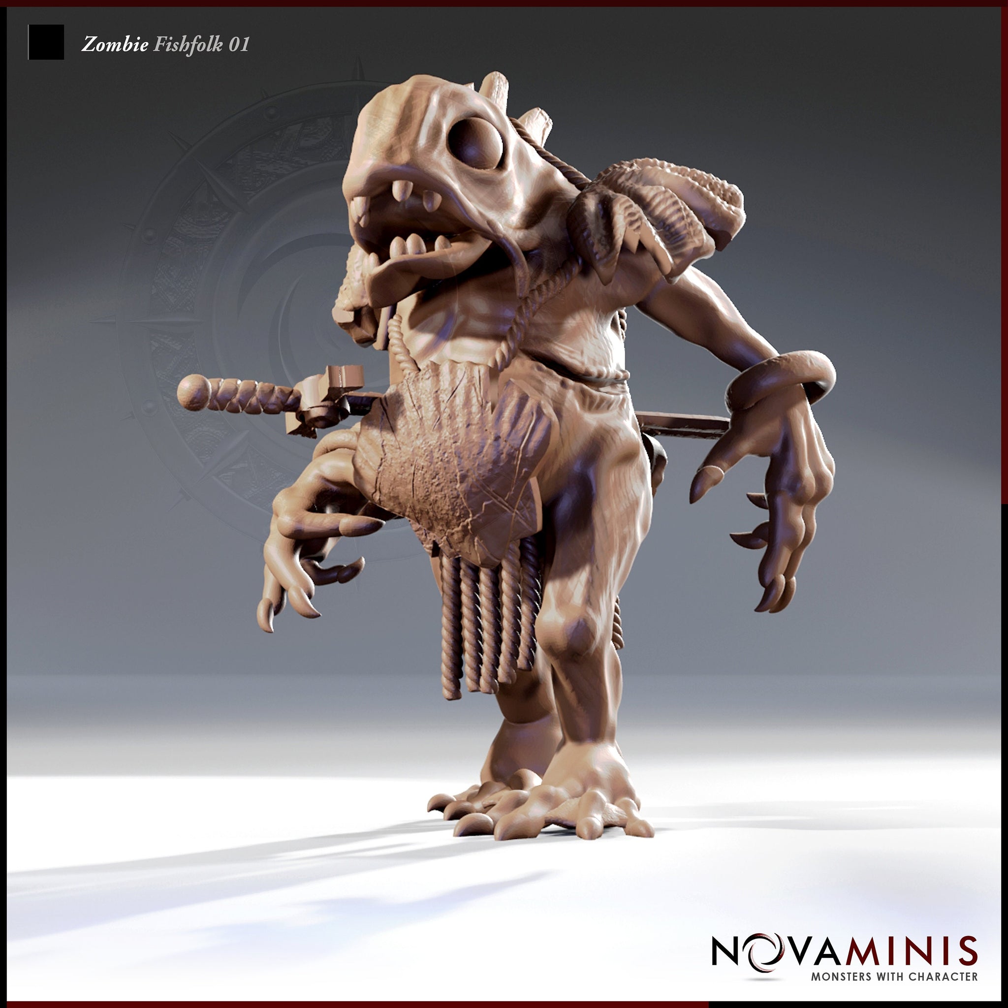 Zombie Fishfolk by Novaminis