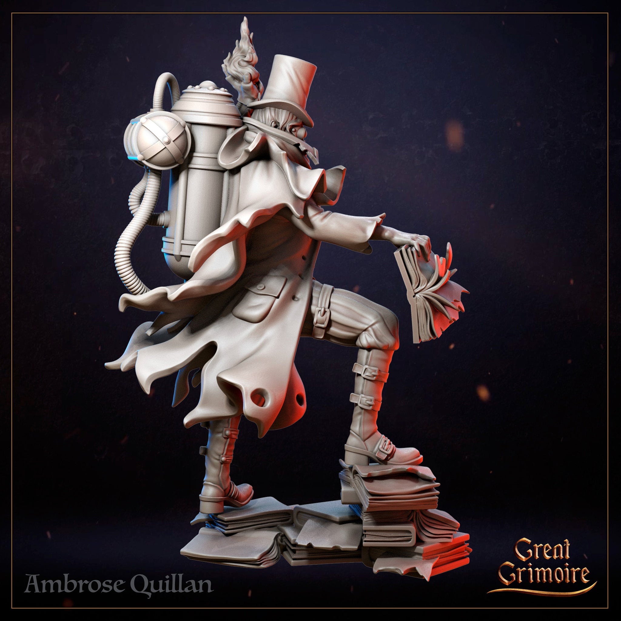 Ambrose Quillan (Artificer) by Great Grimoire