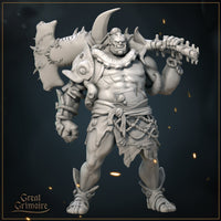 Behemoth the Coastal Barbarian Orc by Great Grimoire