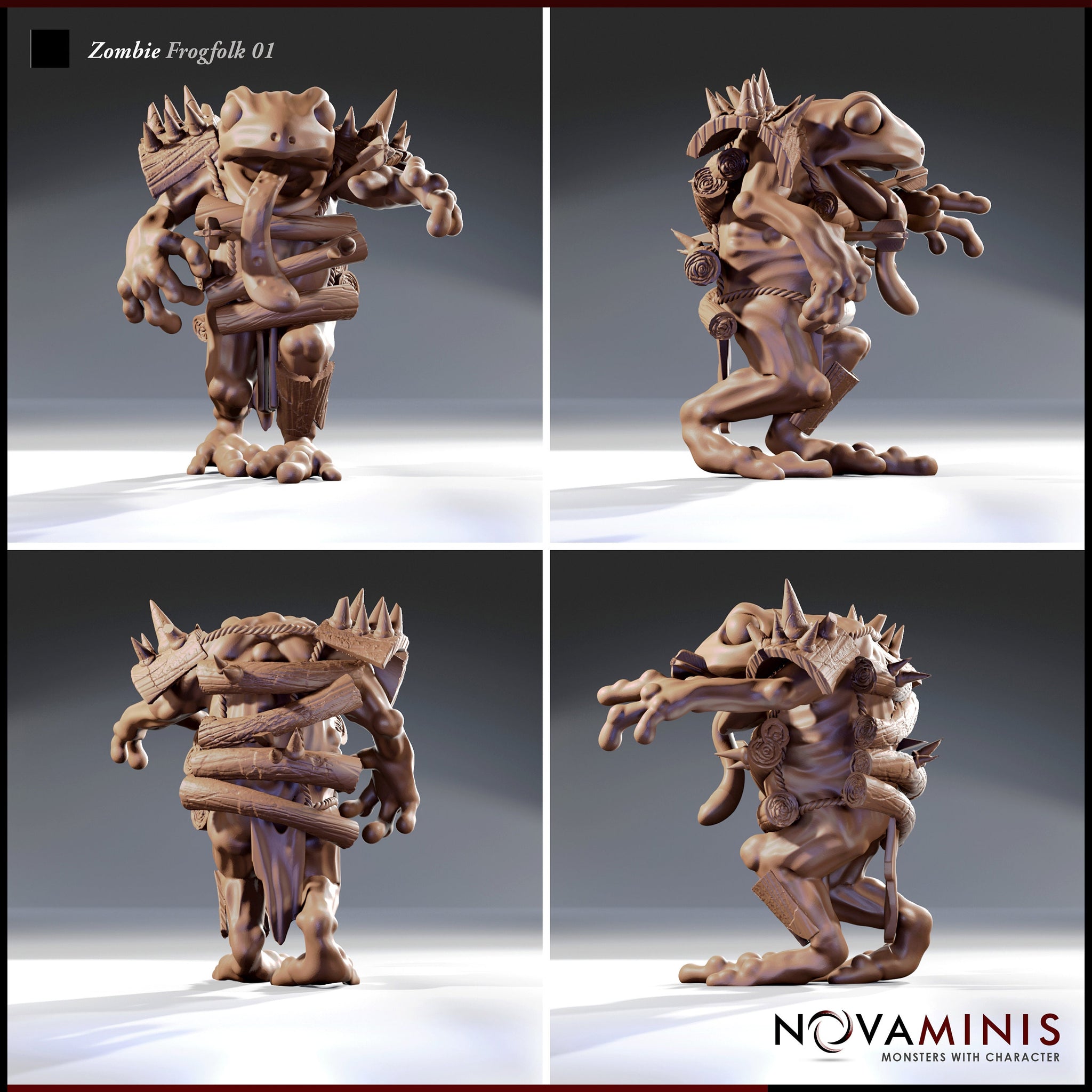 Zombie Frogfolk by Novaminis
