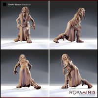 Zombie Human Female 02 by Novaminis