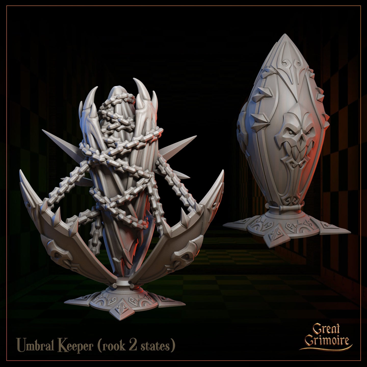 Umbral Keeper Rook by Great Grimoire