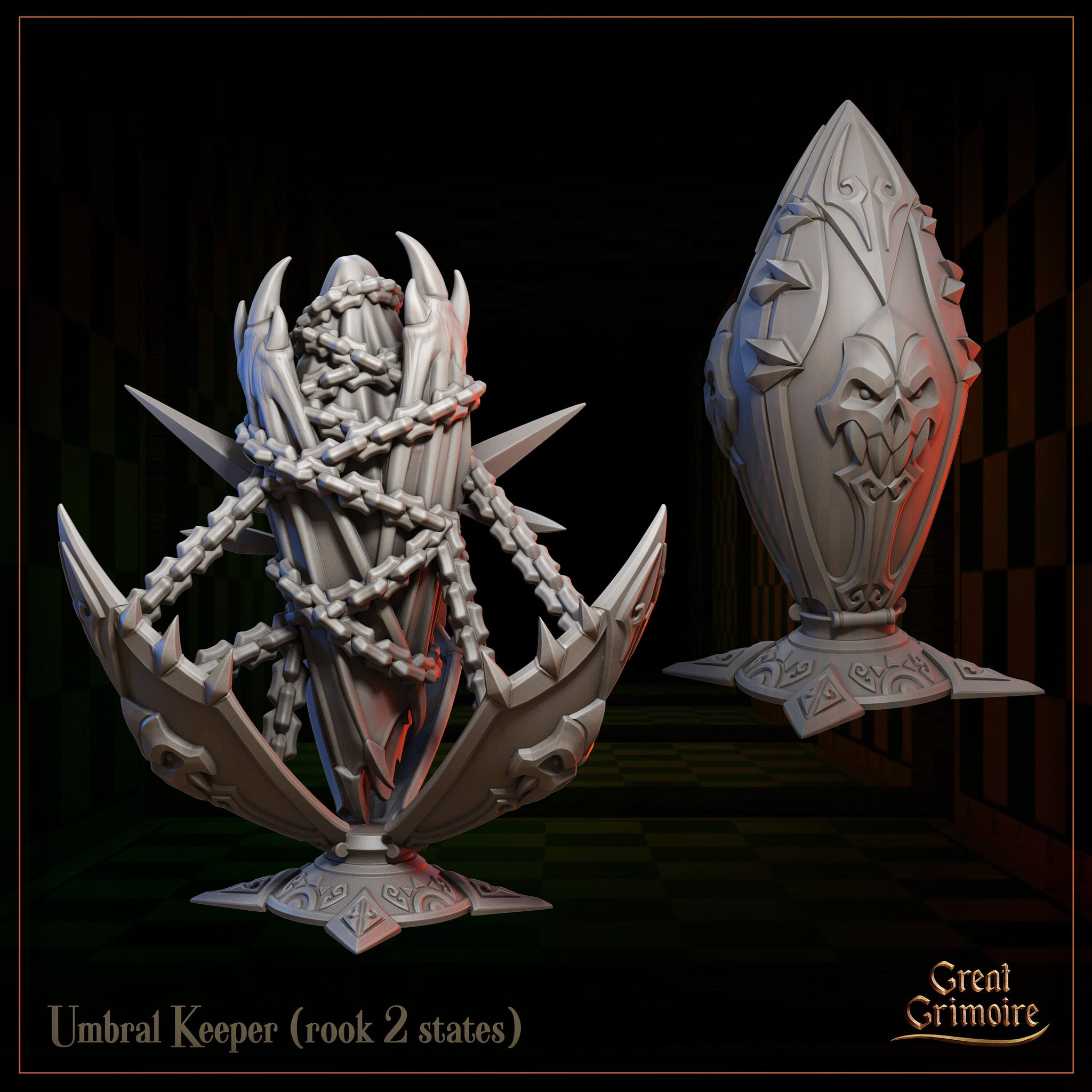 Umbral Keeper Rook by Great Grimoire