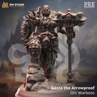 Orc Warboss (Gazza the Arrowproof) by DM Stash