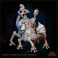 Glimmer Gearspark and his Turtle, Shellshimme by Great Grimoire