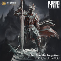 Fighter / Warlock (Ser Elias the Forgotten - Knight of the Void) by DM Stash