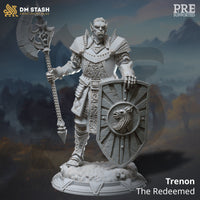 Half-Orc Fighter (Trenon the Redeemed) by DM Stash