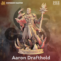 Male Sorcerer / Wizard (Aaron Drafthold) by DM Stash