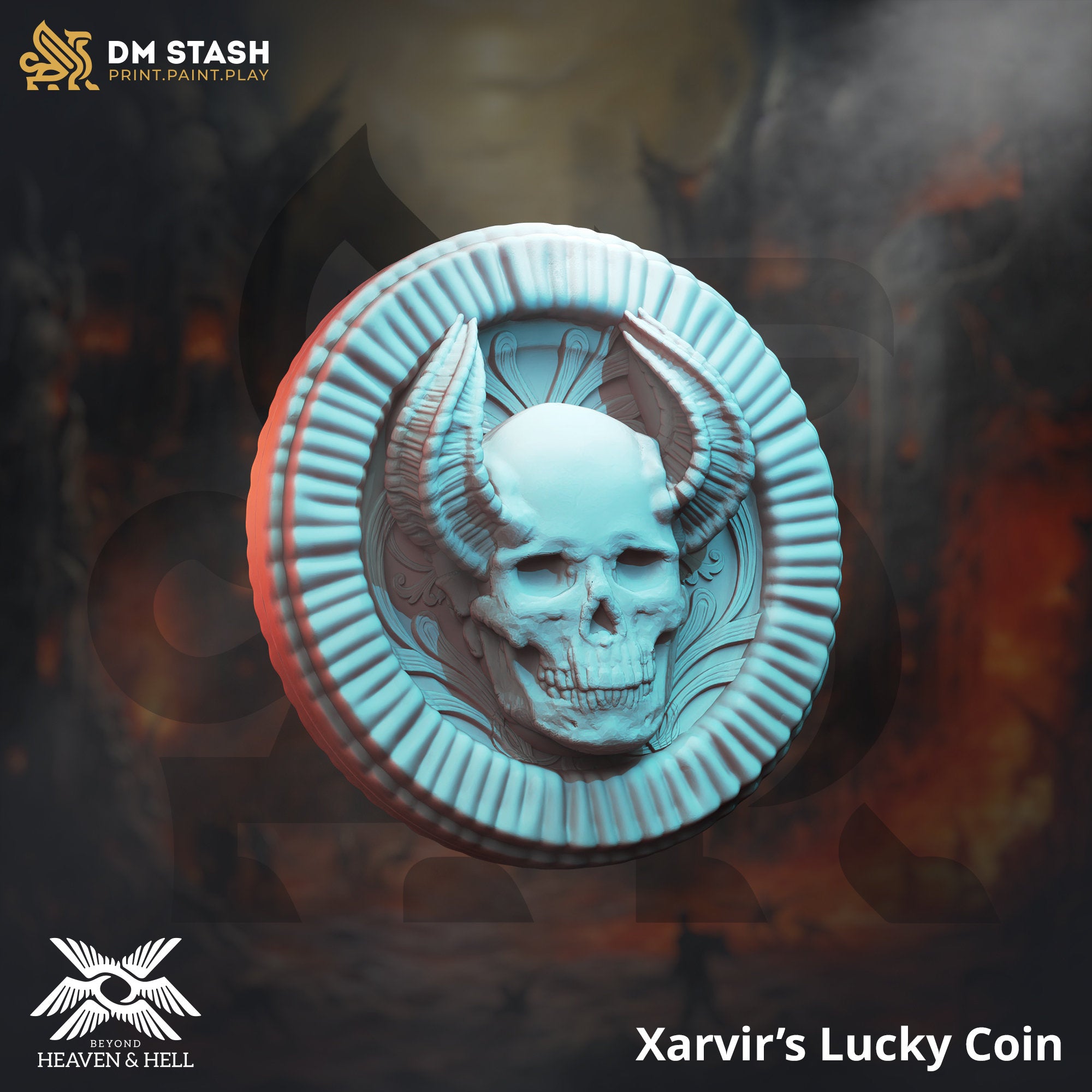 Demon Lucky Coin by DM Stash