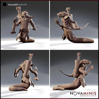 Serpentfolk Archer 02 by Novaminis