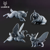 Magic Bunnies by La Louve 3D