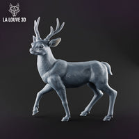 Deer 1 by La Louve 3D