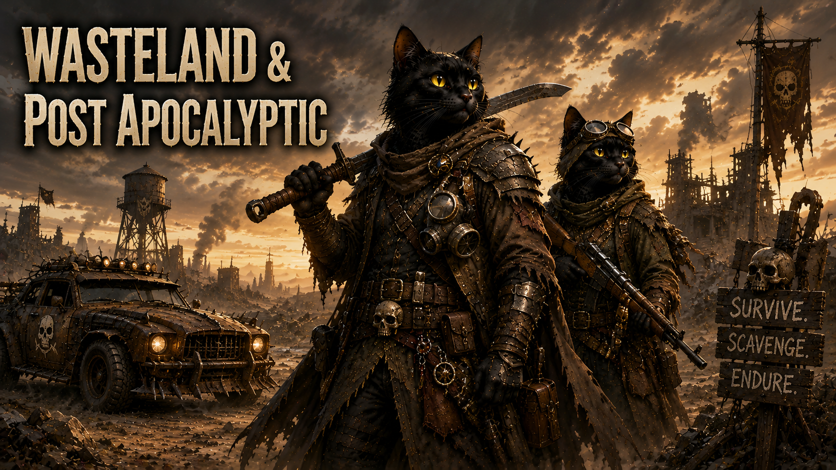 Wasteland & Post Apocalyptic!