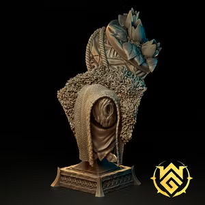 Bog Druid Bust by The Witchguild