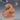 Unpainted orange resin 3D printed Owlbear miniature by Epic Miniatures, shown in a large crouched pose with wings half-spread and beak lowered, talons gripping a large carved stone disc with runic engravings; scale reference die visible alongside a rear-angle thumbnail view