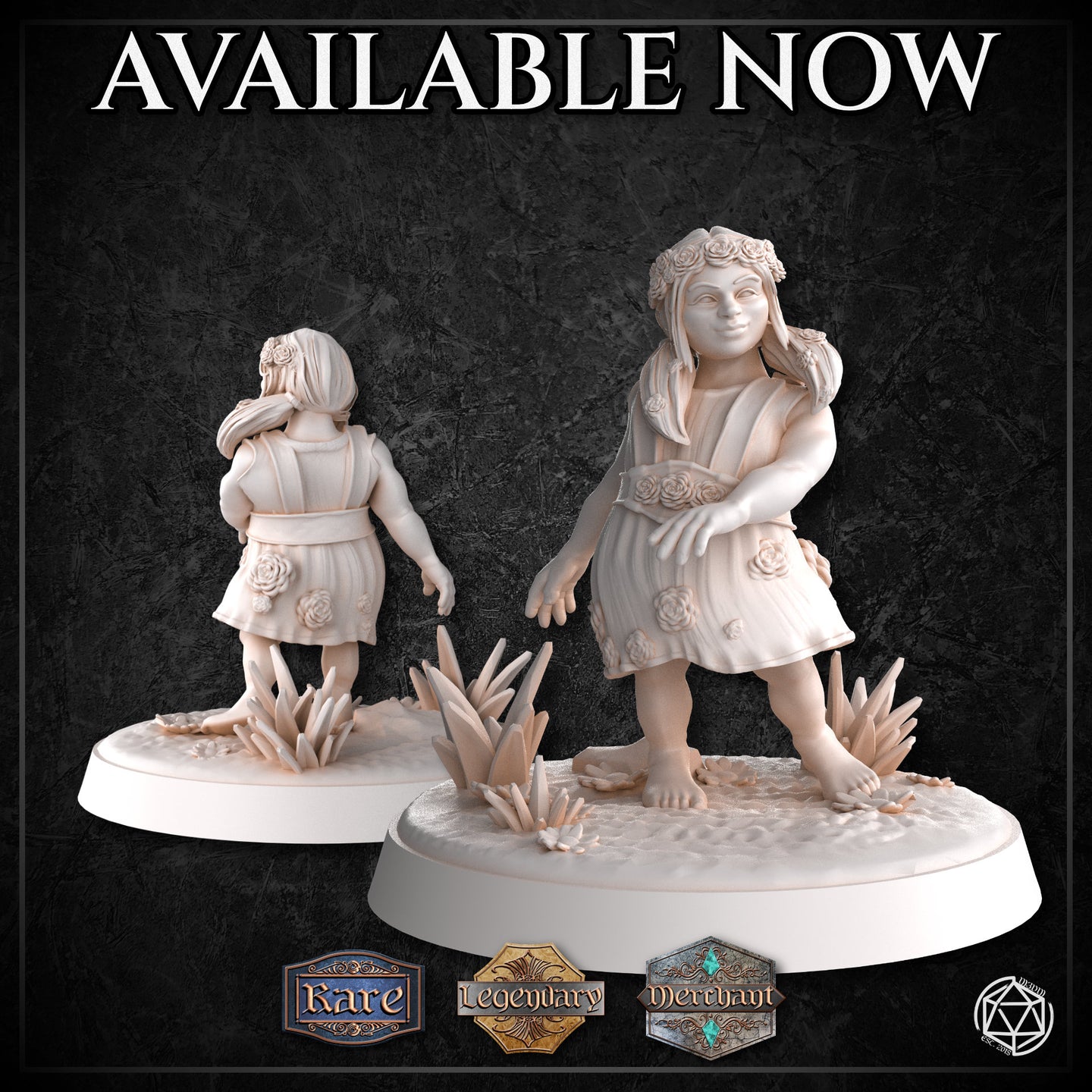 Female Dwarf Child Casual by Mia Kay M3DM
