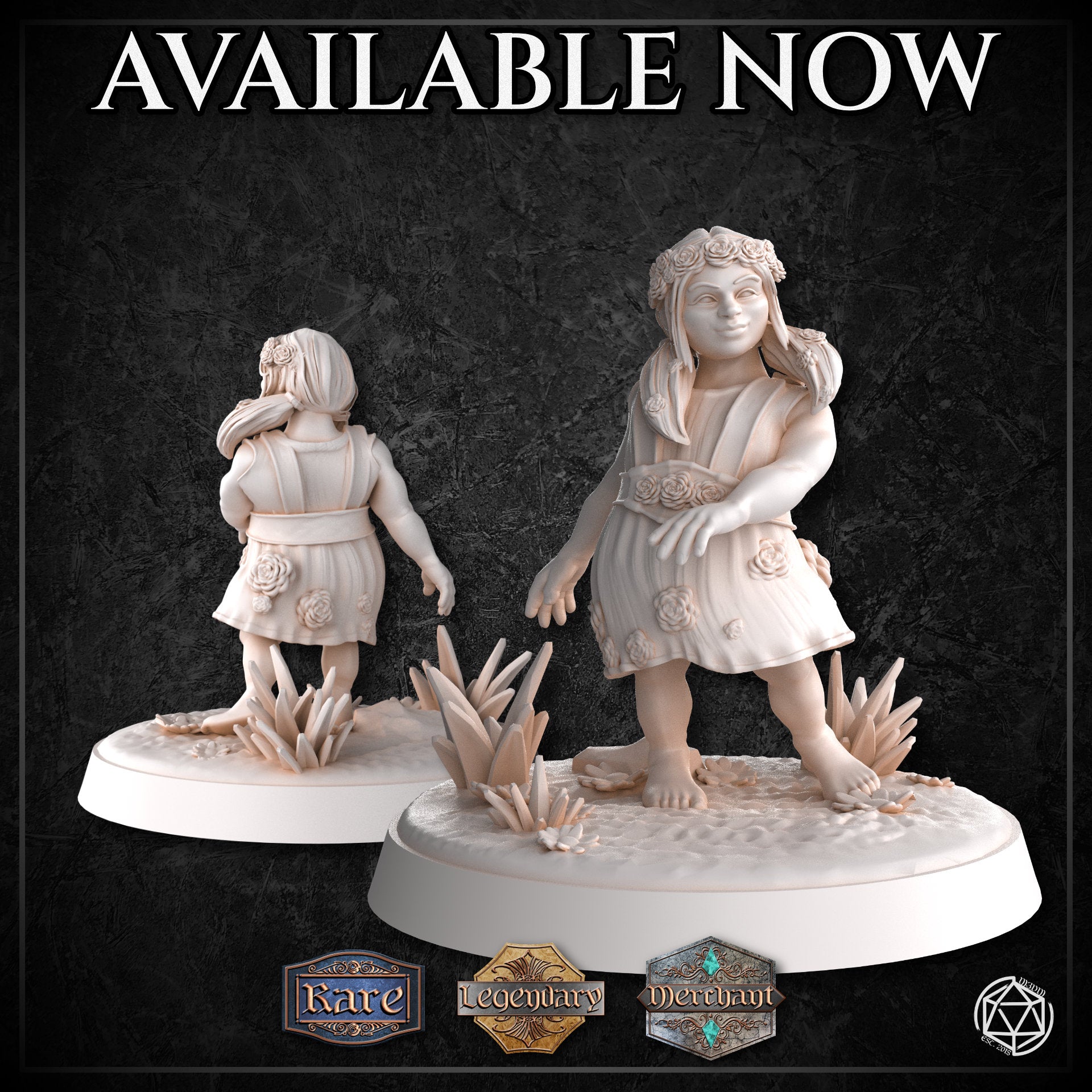 Female Dwarf Child Casual by Mia Kay M3DM