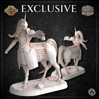 Centaur Knight Artificer Action by Mia Kay M3DM