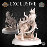 Fire Elemental Fox by Mia Kay M3DM