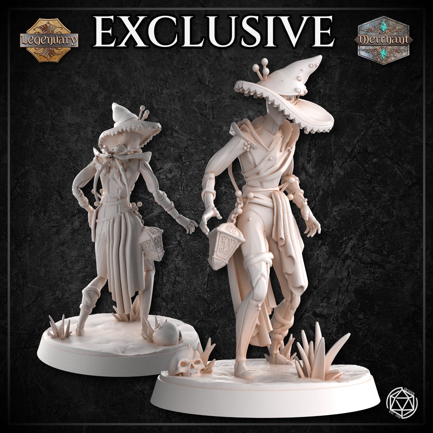 Mannequin Warlock Action by Mia Kay M3DM