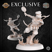 Ratfolk Chef Ranger Action by Mia Kay M3DM