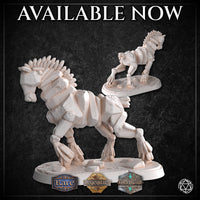 Earth Elemental Horse by Mia Kay M3DM