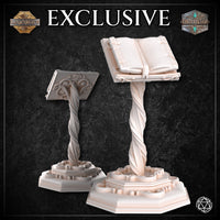 Enchanted Book Pedestal by Mia Kay M3DM