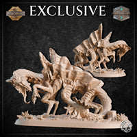 Reptilian Displacer Monstrosity by Mia Kay M3DM