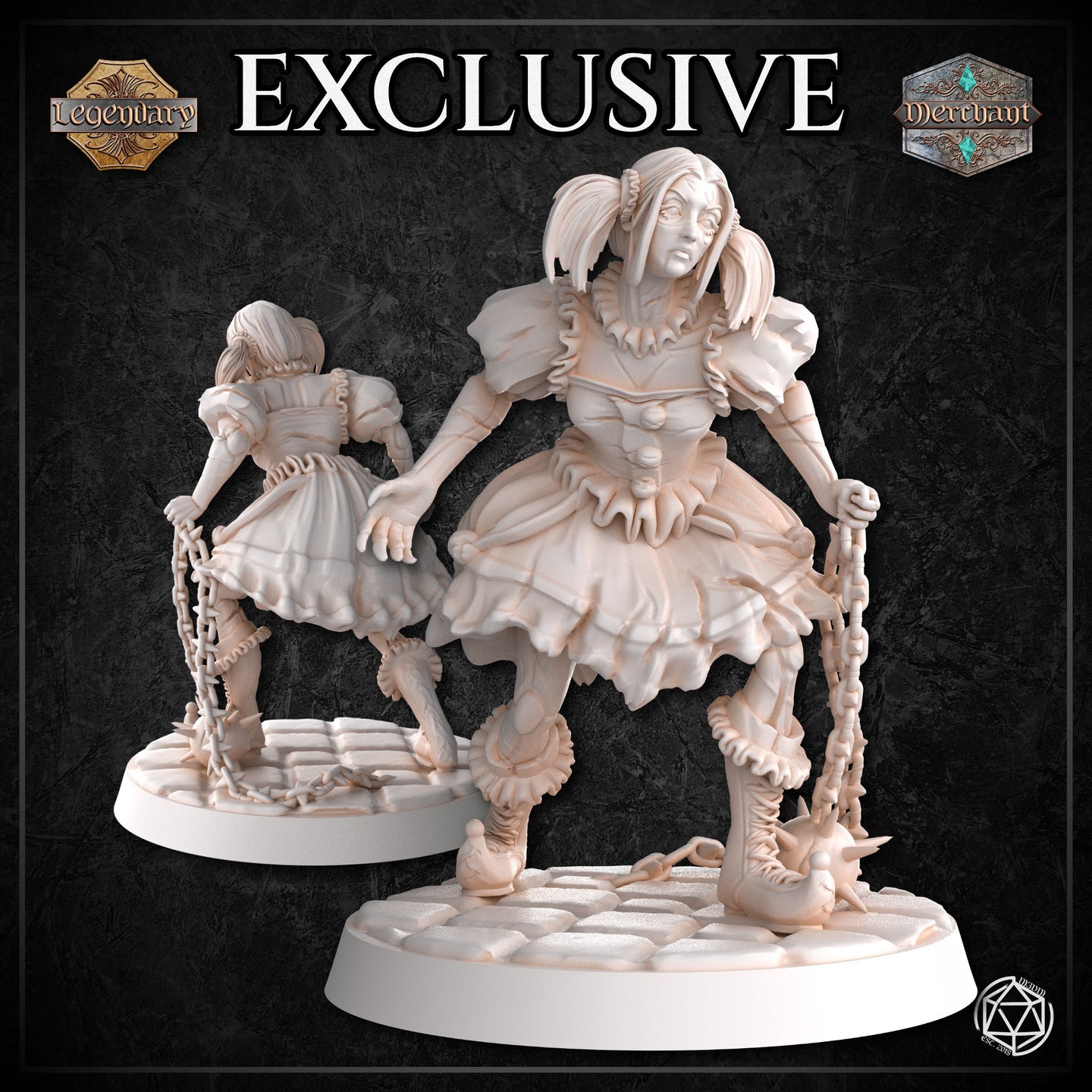 Cursed Clown Doll Action by Mia Kay M3DM
