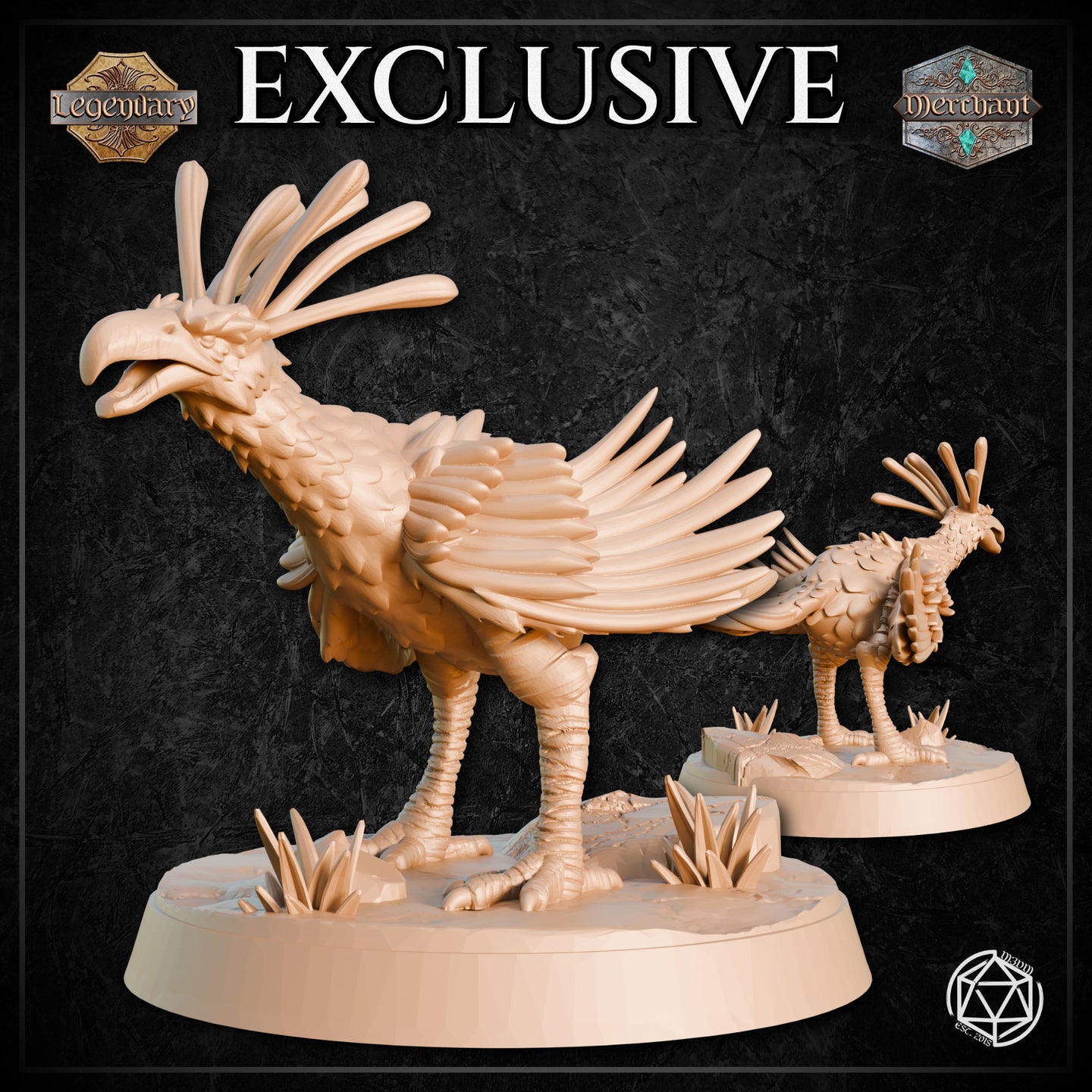 Terror Bird Action by Mia Kay M3DM