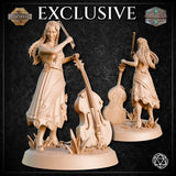 Earthborn Bard Action by Mia Kay M3DM