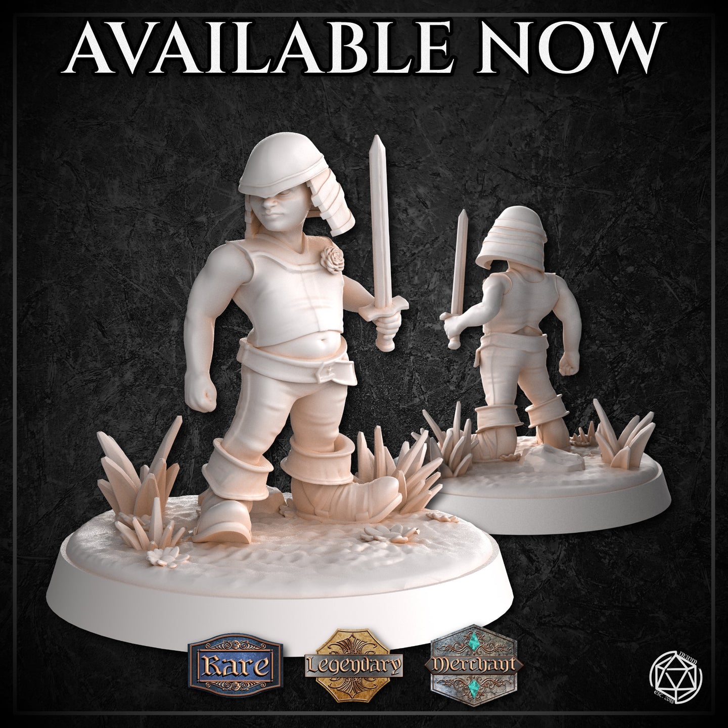 Male Dwarf Child Casual by Mia Kay M3DM
