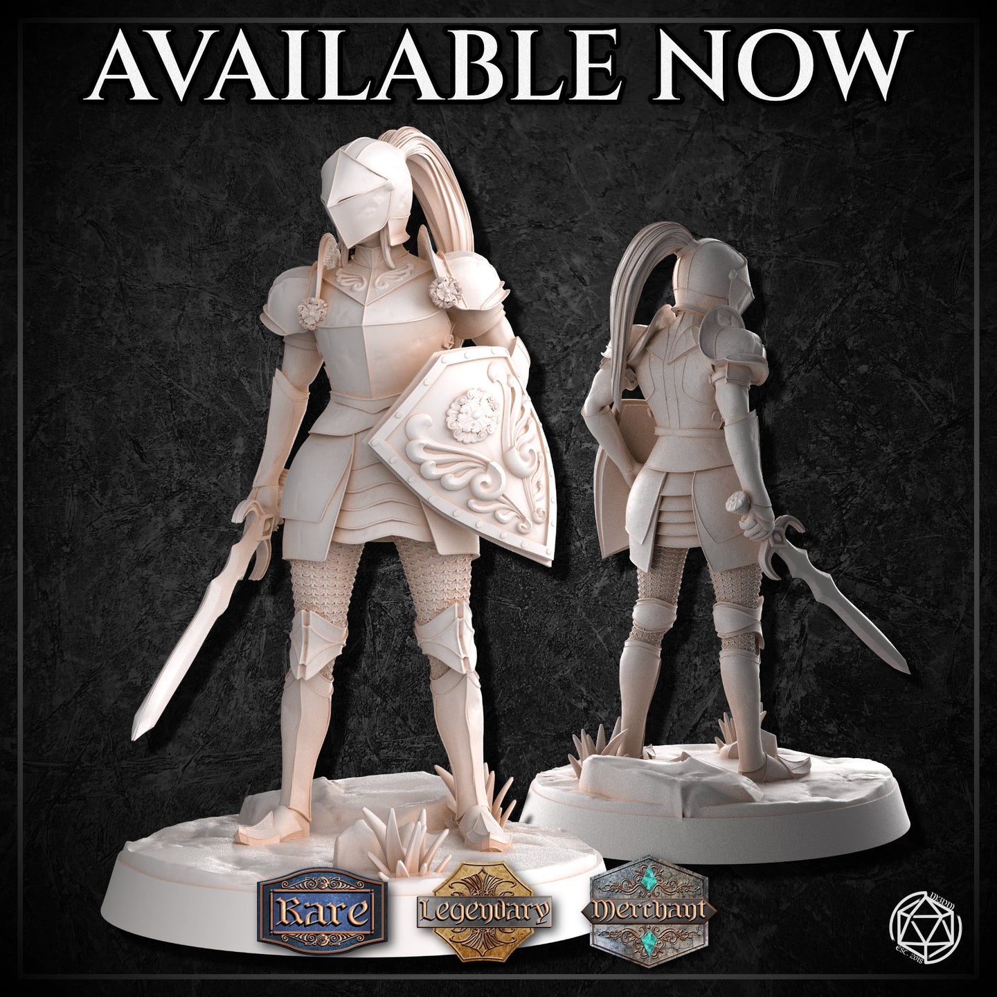 Female Knight Casual by Mia Kay M3DM