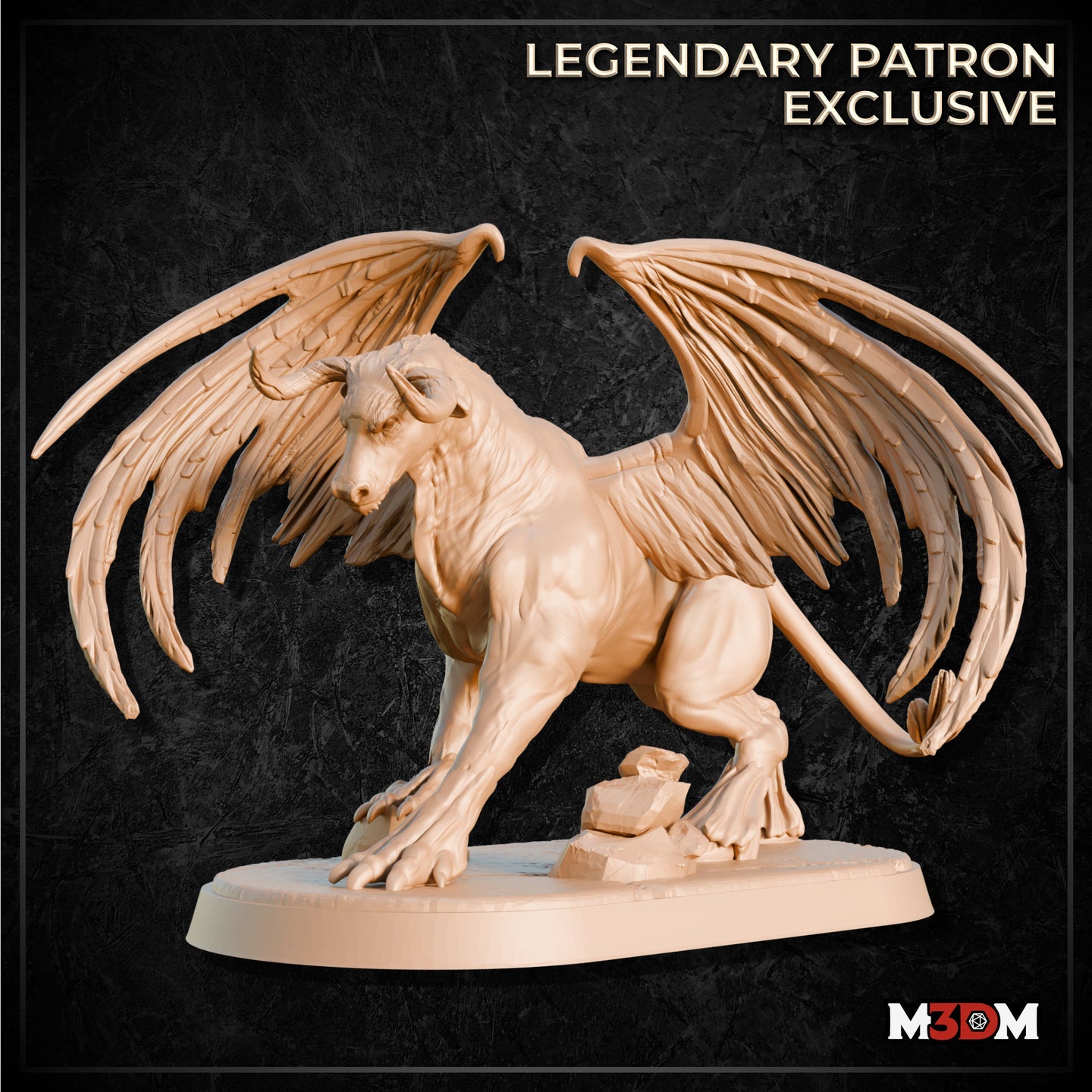 Dracotaur (Minotaur Dragon) Action by Mia Kay M3DM