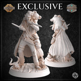 Elf Raider w/Bear Action by Mia Kay M3DM