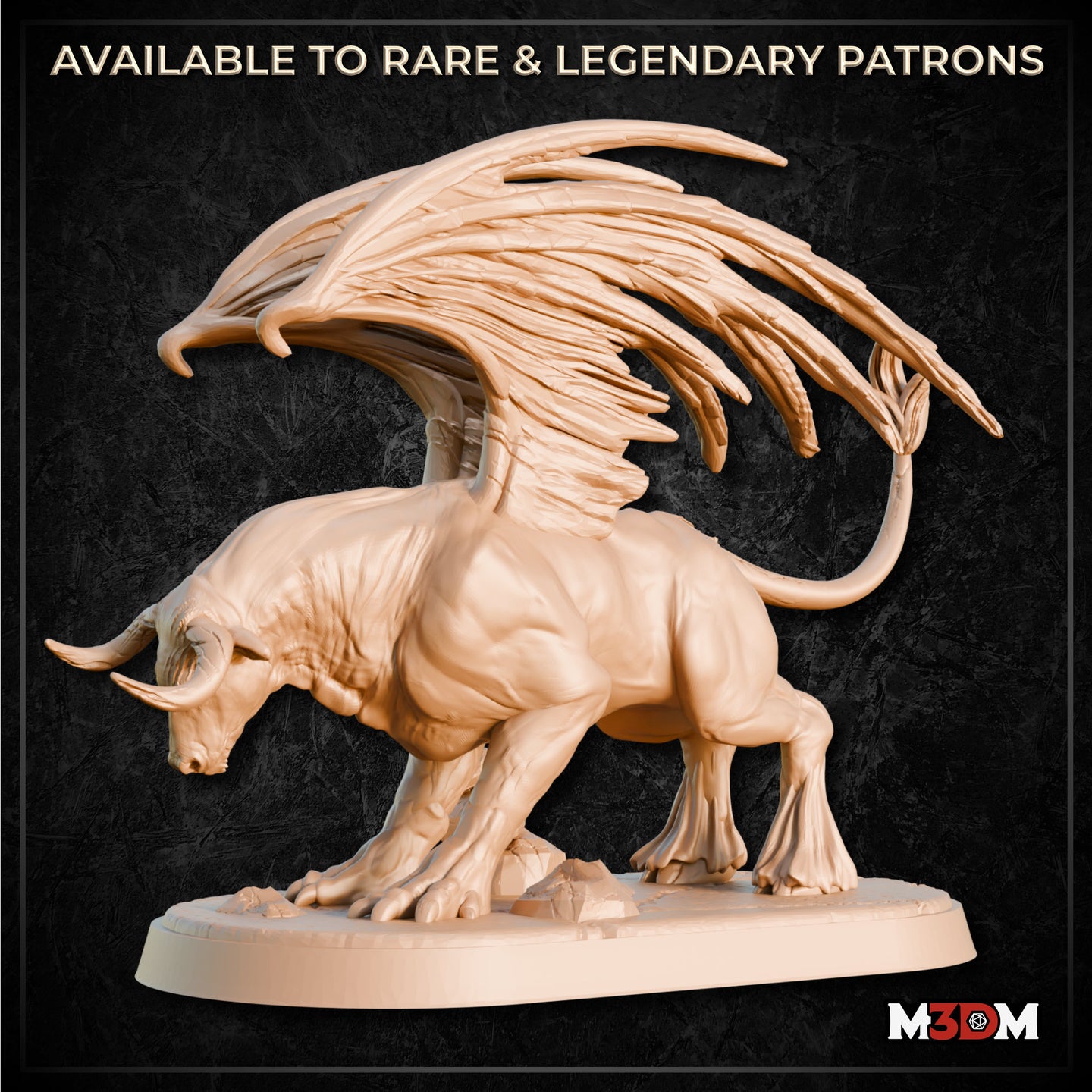Dracotaur (Minotaur Dragon) Casual by Mia Kay M3DM