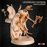 Skeleton Werewolf Ranger Action by Mia Kay M3DM