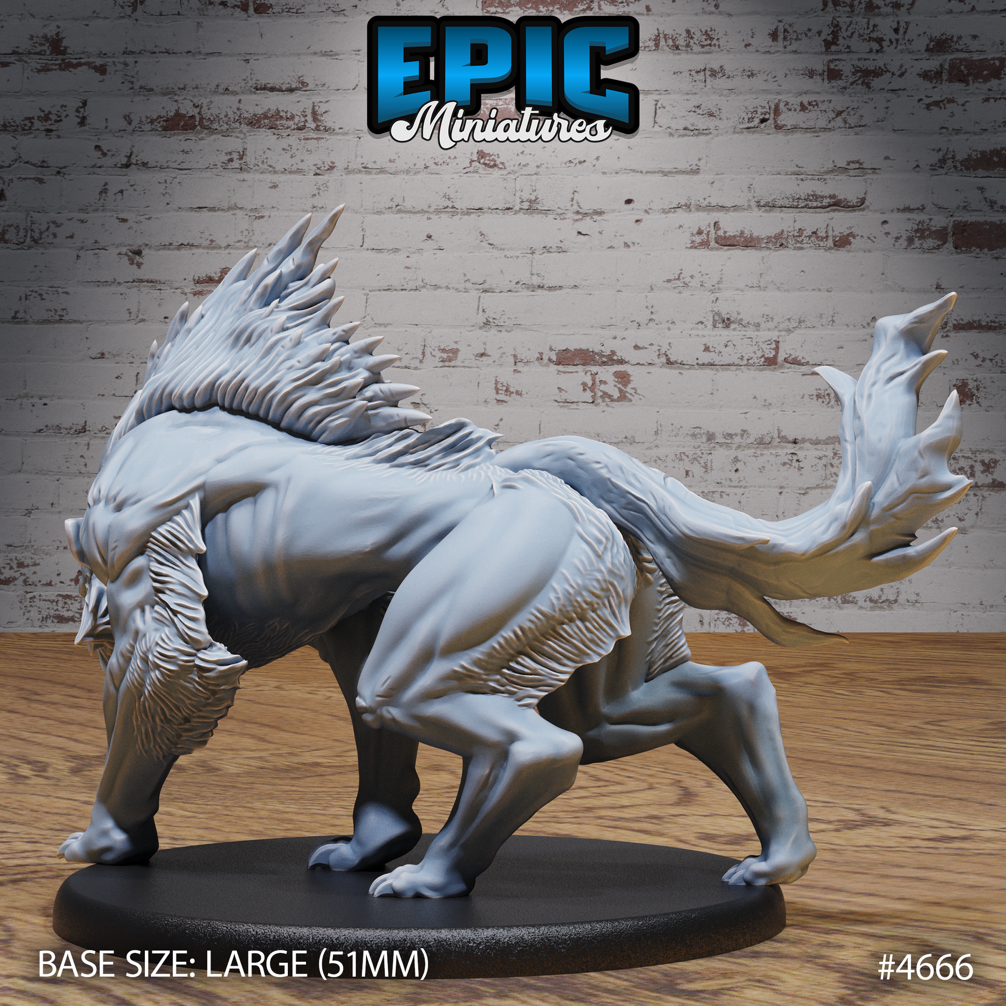 Warg Beast by Epic Miniatures