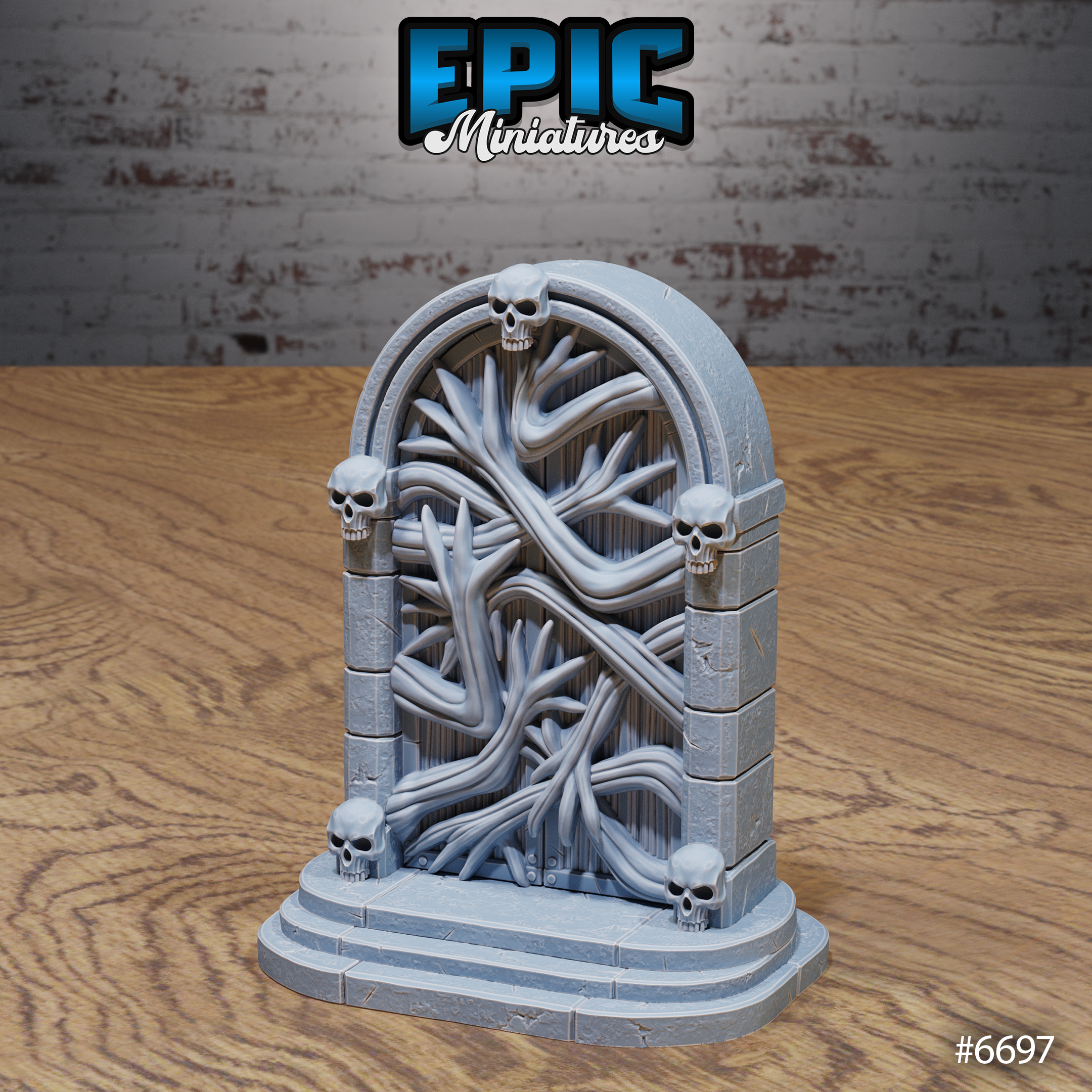 Dark Gates | D&D Terrain for Dungeons & Crypts – MitzNSimz