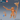 Digital render of an armoured ratfolk warlord miniature holding a broad sword in one outstretched hand and a tall banner pole with a stitched leather standard in the other, shown in warm tan resin colour with detailed knotwork armour, alongside a small 32mm scale reference render and a blue d20 die for size comparison — by Epic Miniatures