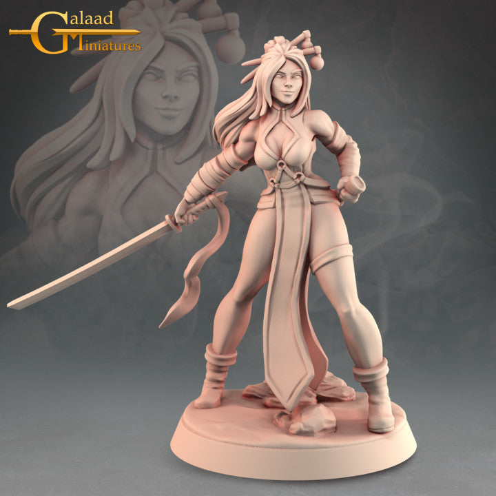 Female Fighter 03 by Galaad Miniatures