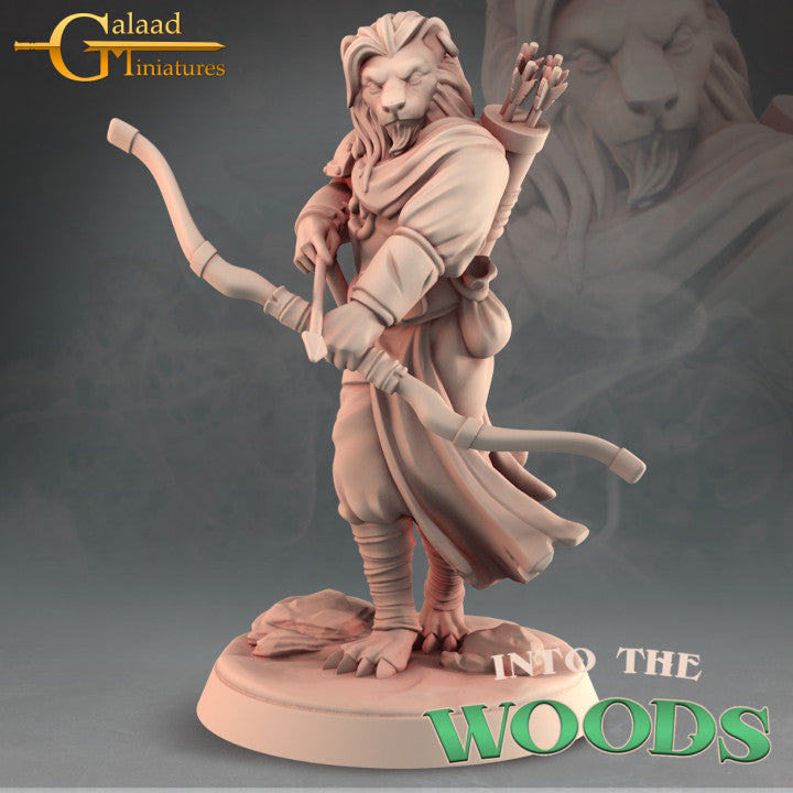 Leonin Ranger Hero 01 by Galaad Miniatures