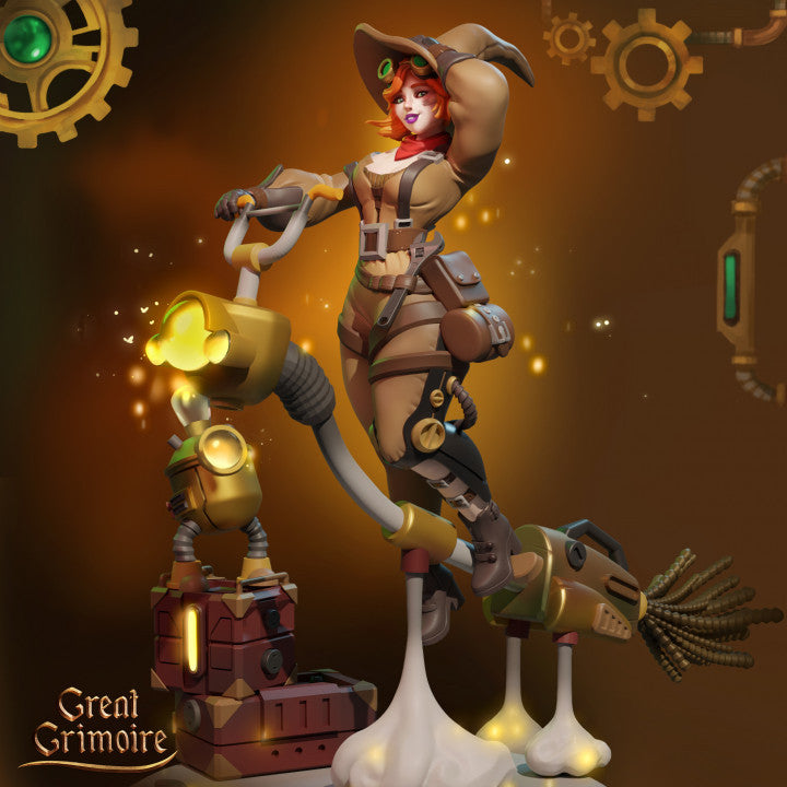 Ginger the Technopagan by Great Grimoire