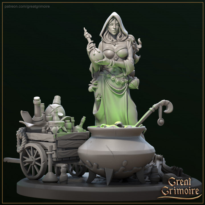 Lady Naya Alchemist by Great Grimoire