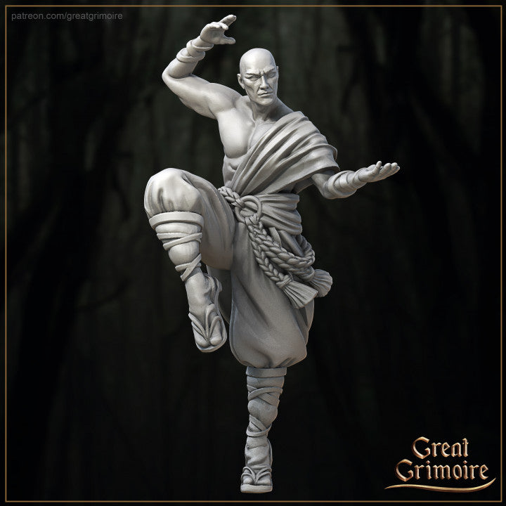 Exiled Monk 03 by Great Grimoire